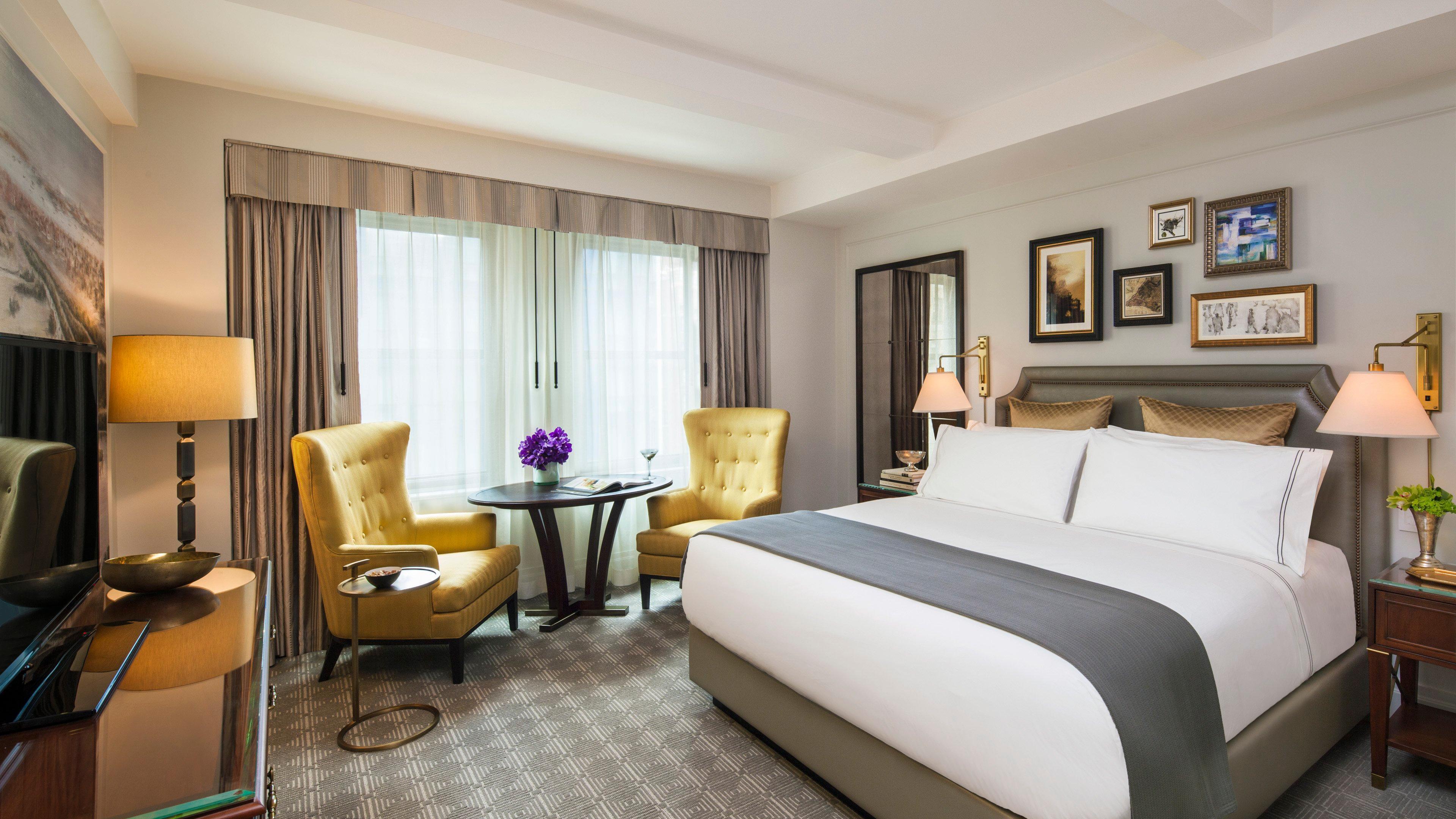 Intercontinental New York Barclay Hotel By Ihg Luaran gambar A bedroom at the hotel