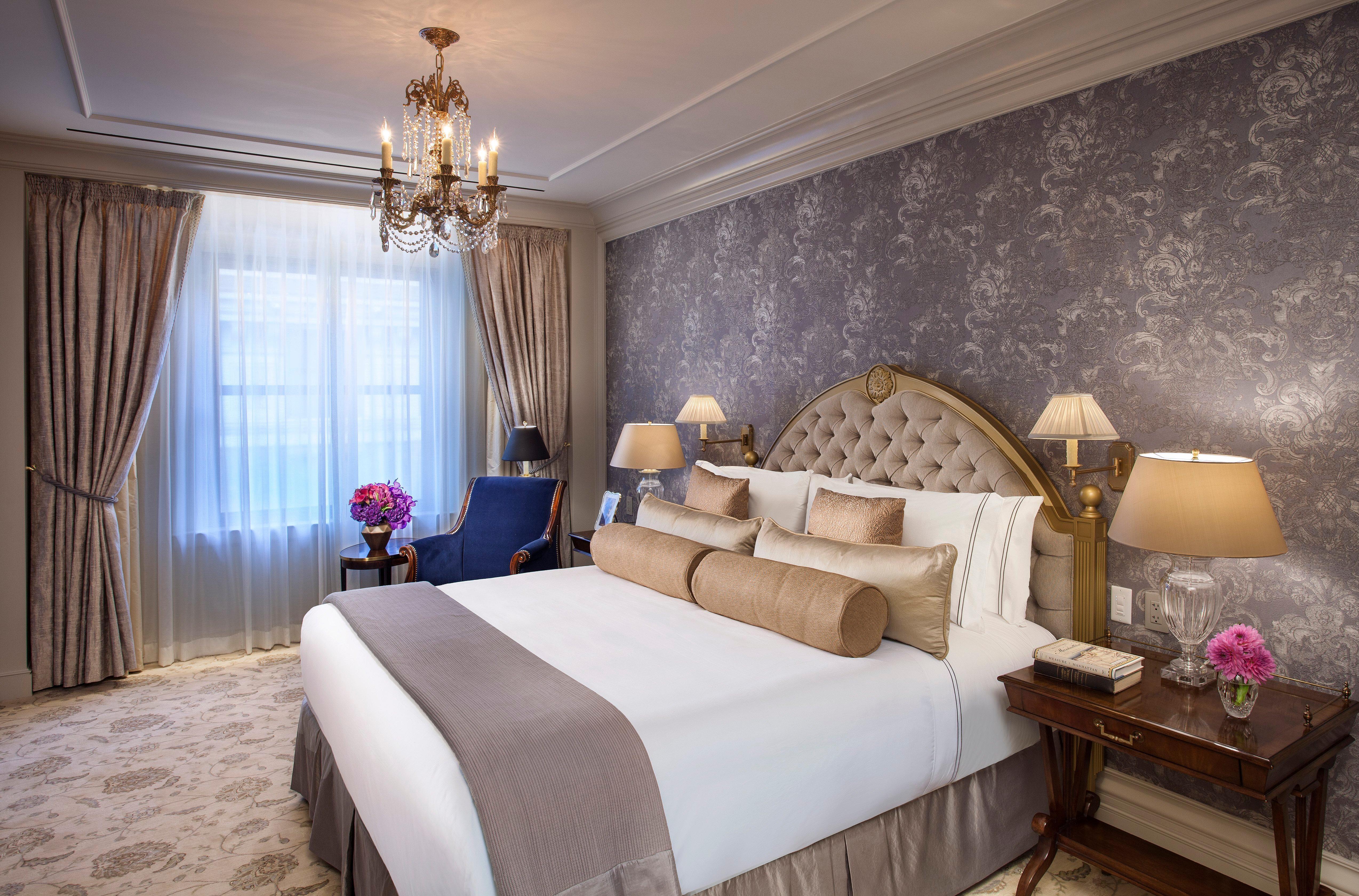 Intercontinental New York Barclay Hotel By Ihg Luaran gambar A bedroom at The Peninsula